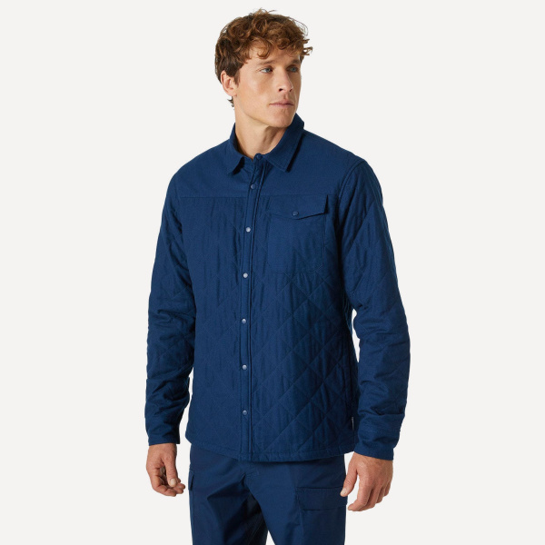 Куртка-рубаха HH Man Isfjord Insulated Shacket (Мужской; S; Ocean)